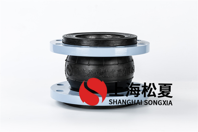 純化水設(shè)備安裝DN125橡膠可曲饒軟接.jpg